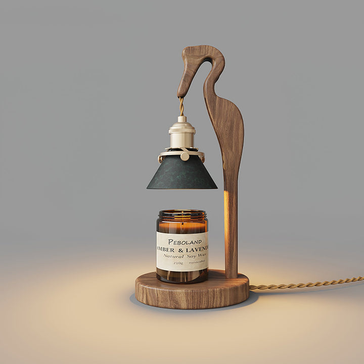 Heron Glow Candle Warmer Lamp - Vakkerlight