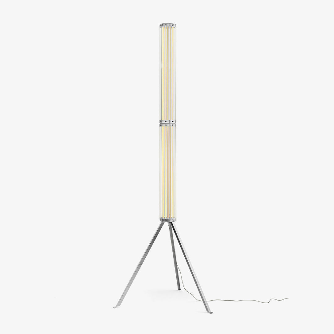 Hexagonal Glass Floor Lamp - Vakkerlight