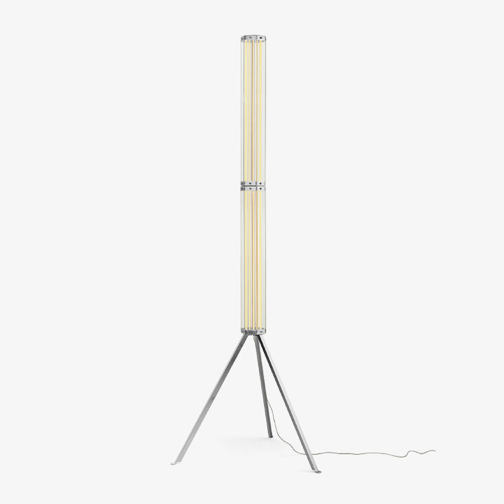 Hexagonal Glass Floor Lamp - Vakkerlight