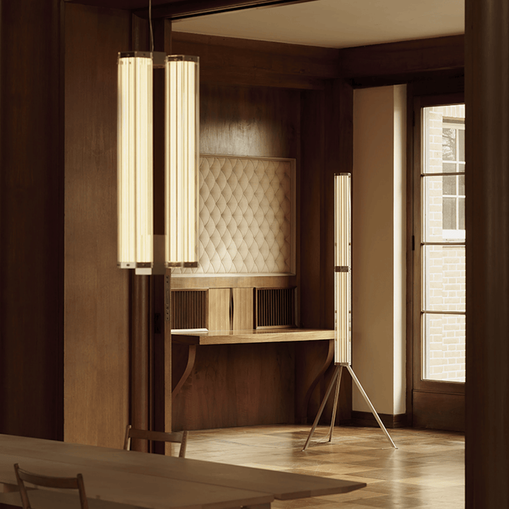 Hexagonal Glass Pendant Lamp - Vakkerlight