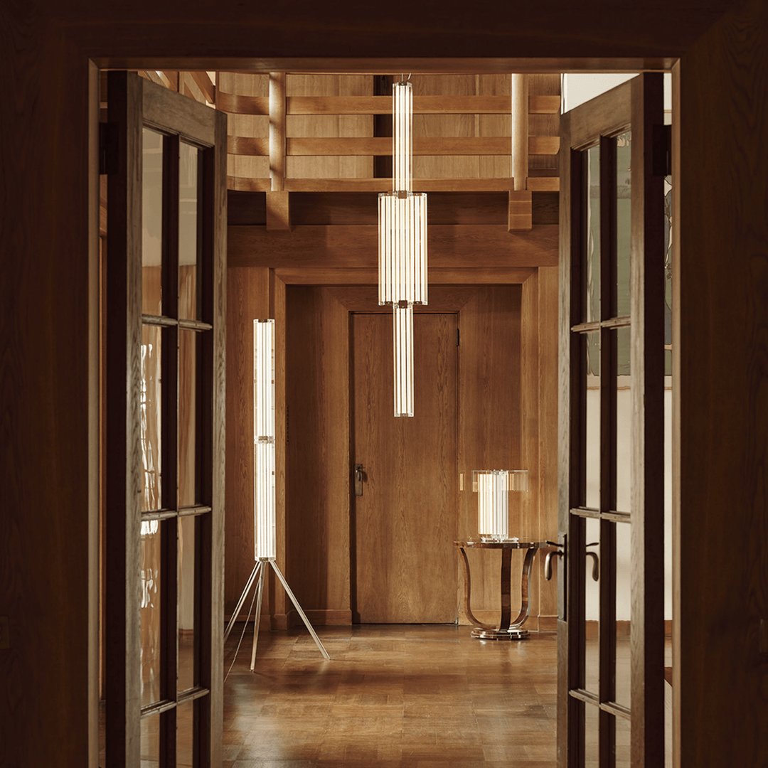 Hexagonal Glass Pendant Lamp - Vakkerlight