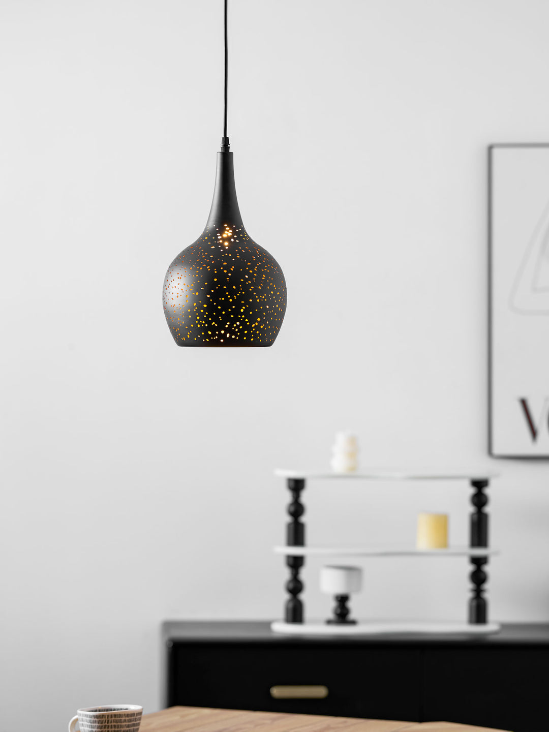 Hollow Industrial Pendant Lamp