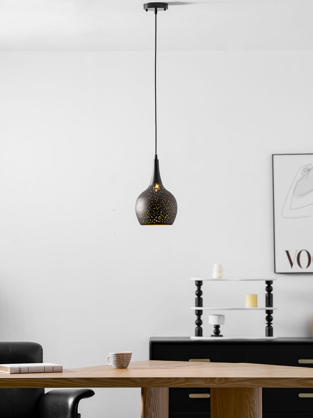 Hollow Industrial Pendant Lamp