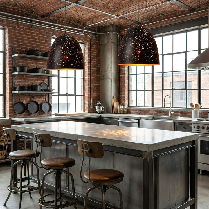 Hollow Industrial Pendant Lamp - Vakkerlight