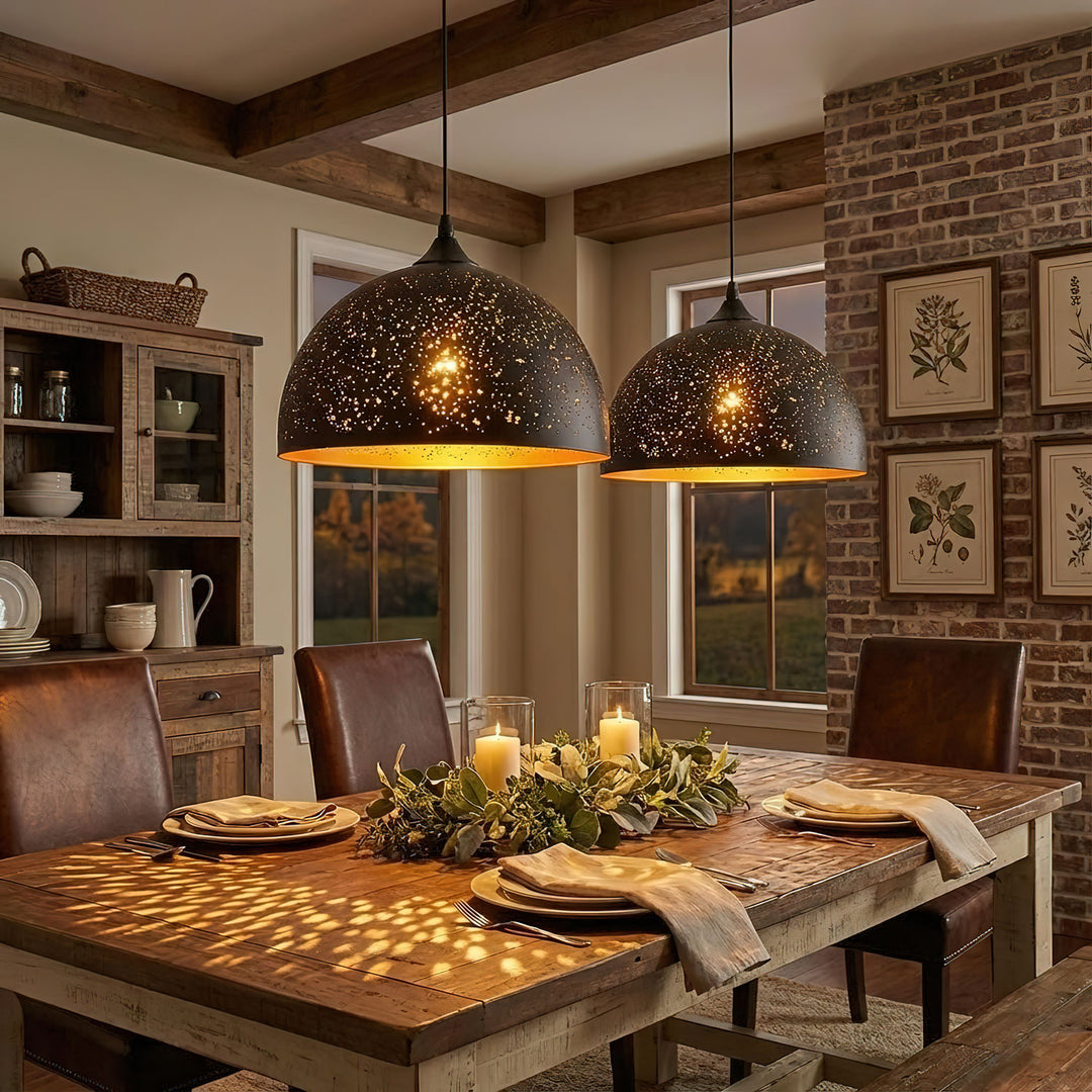 Hollow Industrial Pendant Lamp - Vakkerlight