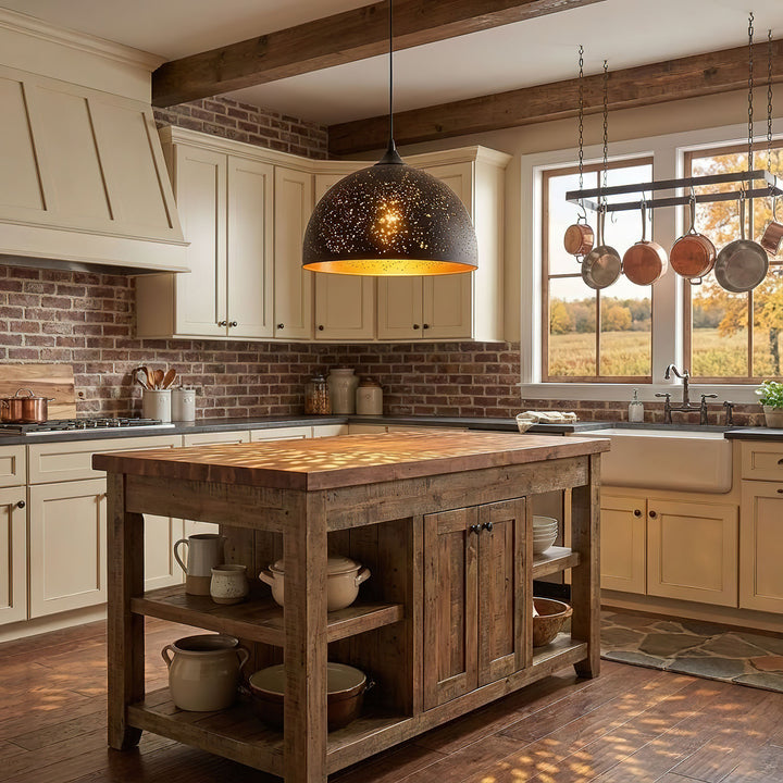 Hollow Industrial Pendant Lamp - Vakkerlight