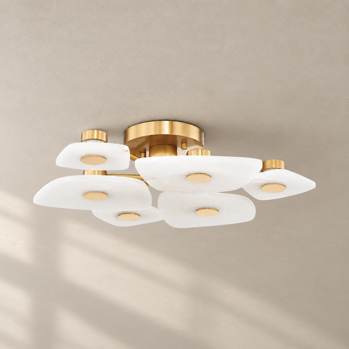 Holmdel Alabaster Ceiling Lamp