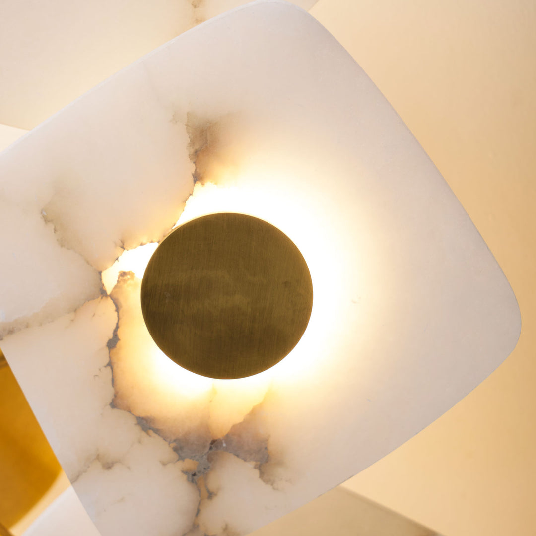 Holmdel Alabaster Ceiling Lamp - Vakkerlight