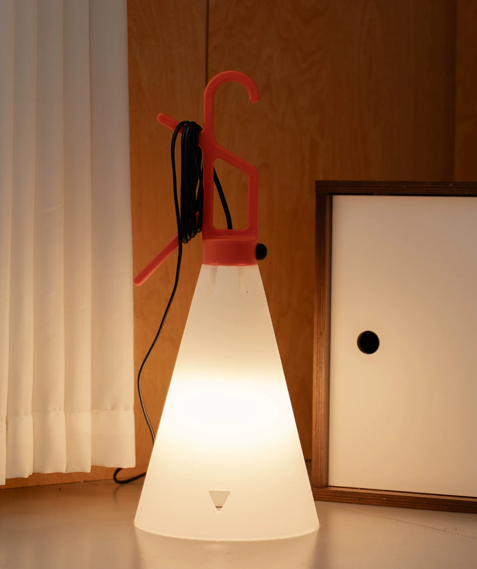 Hook Handle Cone Lamp