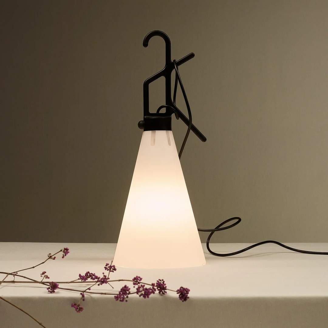 Hook Handle Cone Lamp