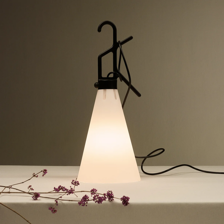 Hook Handle Cone Lamp
