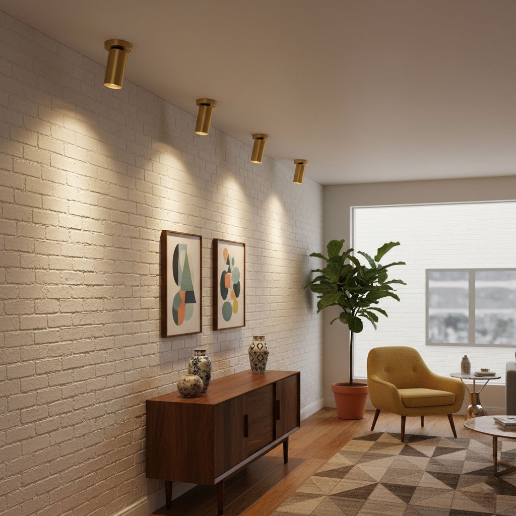 Horizon Brass Spot Light - Vakkerlight