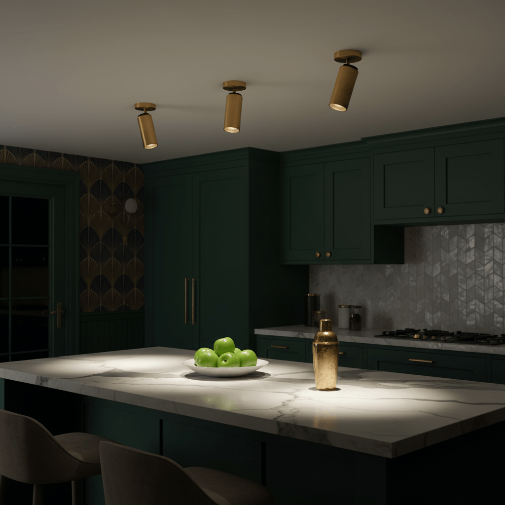 Horizon Brass Spot Light - Vakkerlight