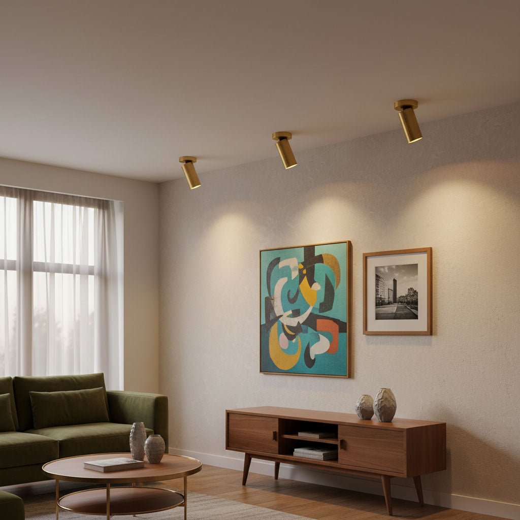 Horizon Brass Spot Light - Vakkerlight