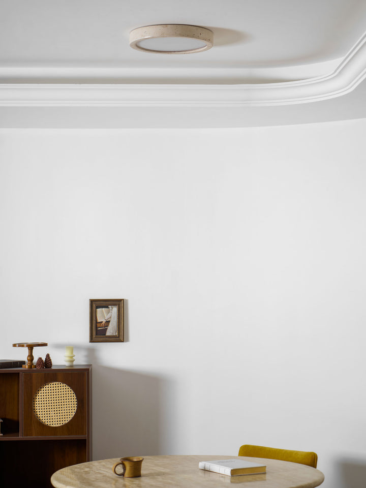 Horizon Travertine Ceiling Light - Vakkerlight