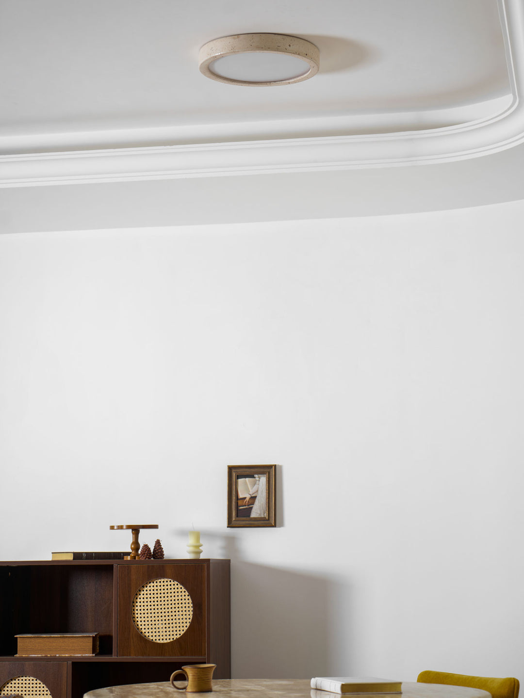 Horizon Travertine Ceiling Light - Vakkerlight