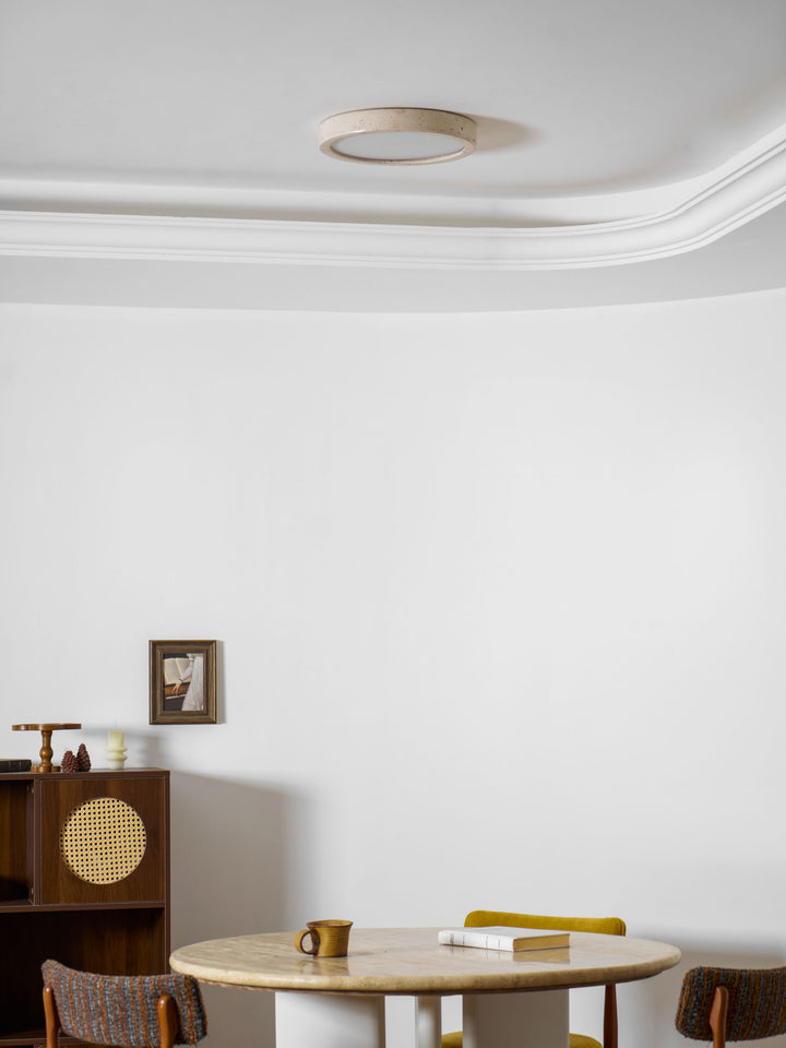 Horizon Travertine Ceiling Light - Vakkerlight