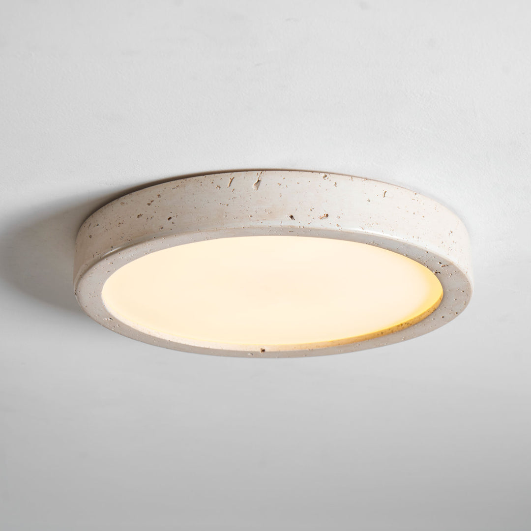 Horizon Travertine Ceiling Light - Vakkerlight