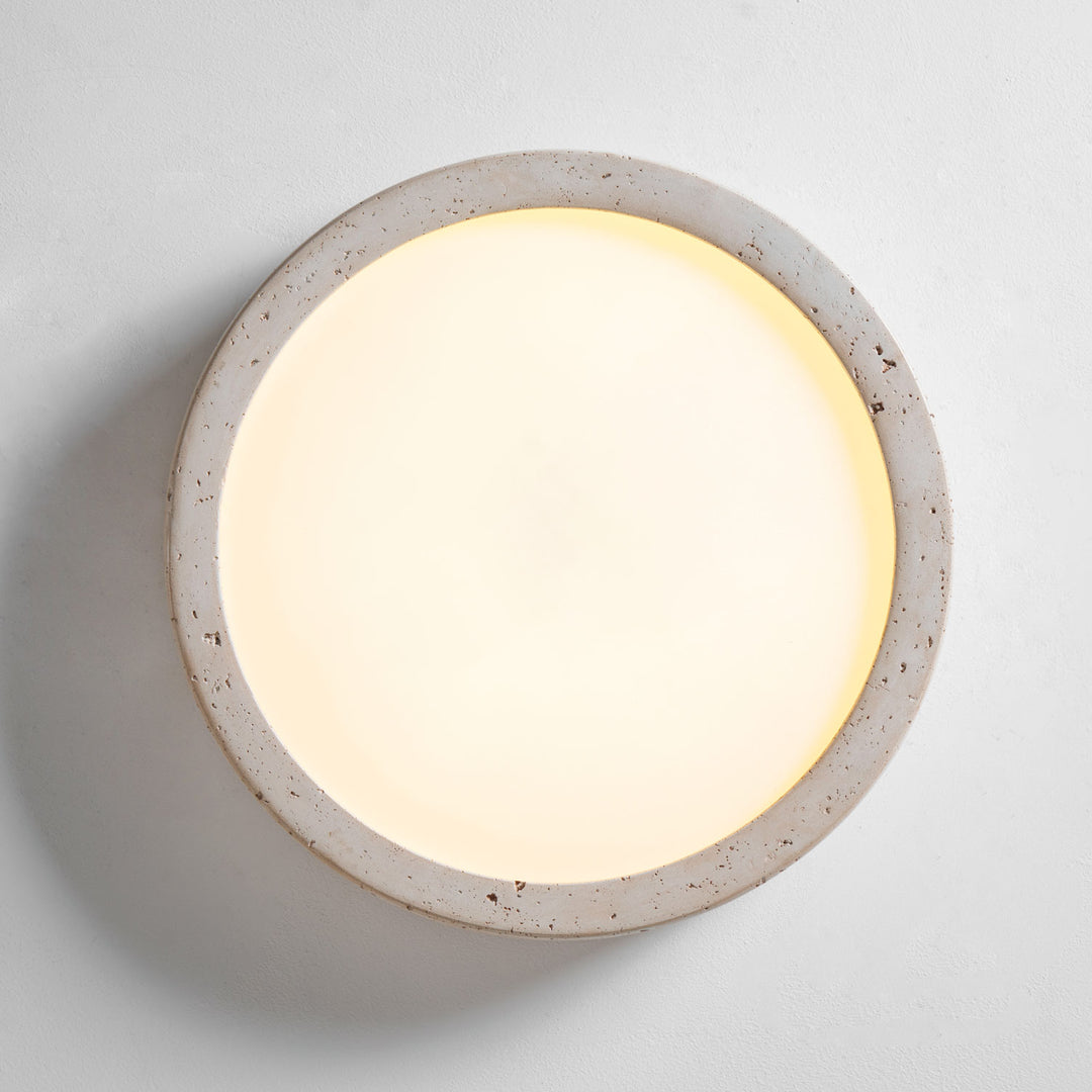 Horizon Travertine Ceiling Light - Vakkerlight