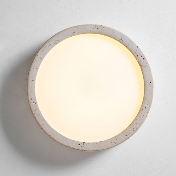 Horizon Travertine Ceiling Light - Vakkerlight