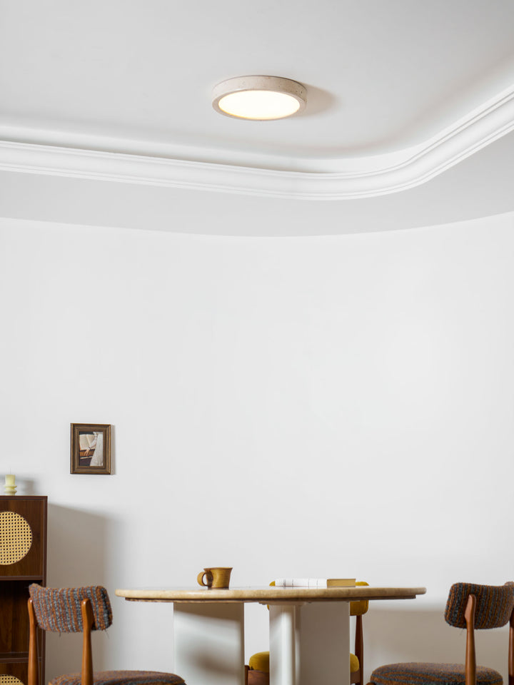 Horizon Travertine Ceiling Light - Vakkerlight