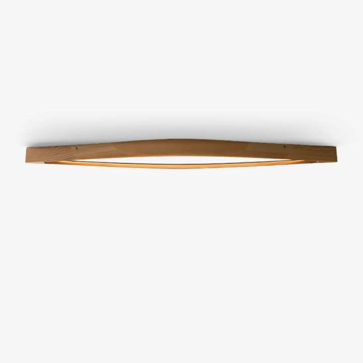 Horizon Linear Wood Ceiling Lamp - Vakkerlight