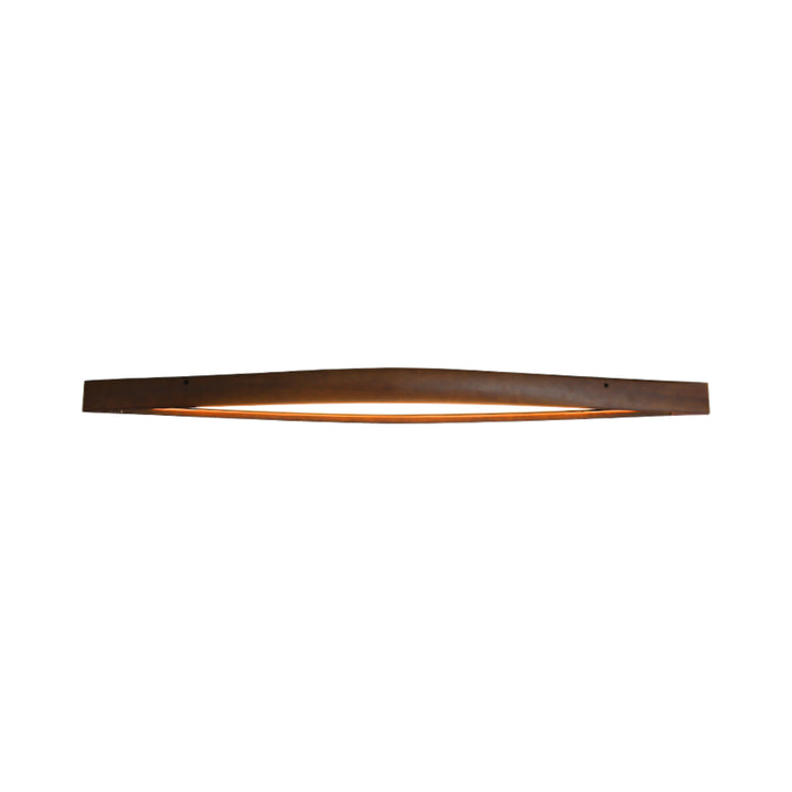 Horizon Linear Wood Ceiling Lamp - Vakkerlight