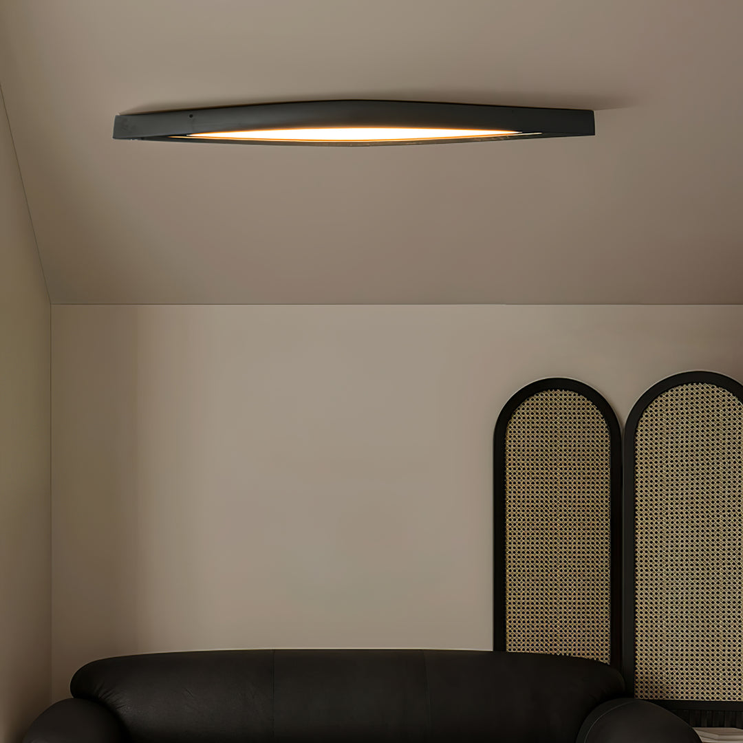 Horizon Linear Wood Ceiling Lamp - Vakkerlight