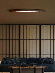 Horizon Linear Wood Ceiling Lamp