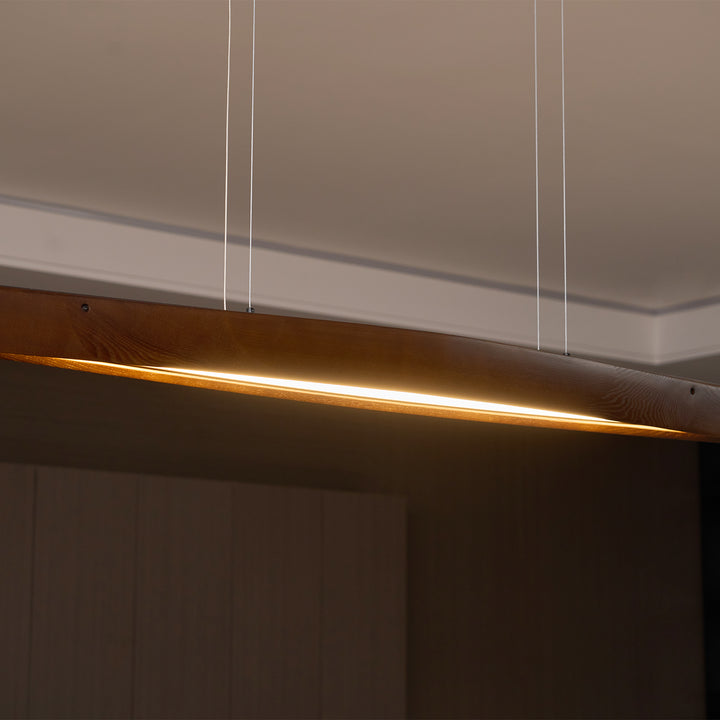 Horizon Linear Wood Pendant Lamp - Vakkerlight
