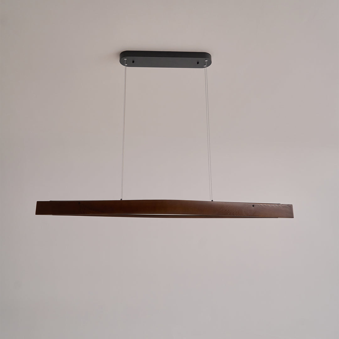 Horizon Linear Wood Pendant Lamp - Vakkerlight