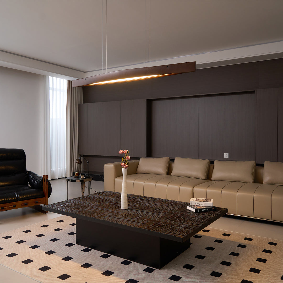 Horizon Linear Wood Pendant Lamp - Vakkerlight