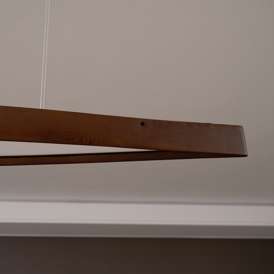 Horizon Linear Wood Pendant Lamp - Vakkerlight