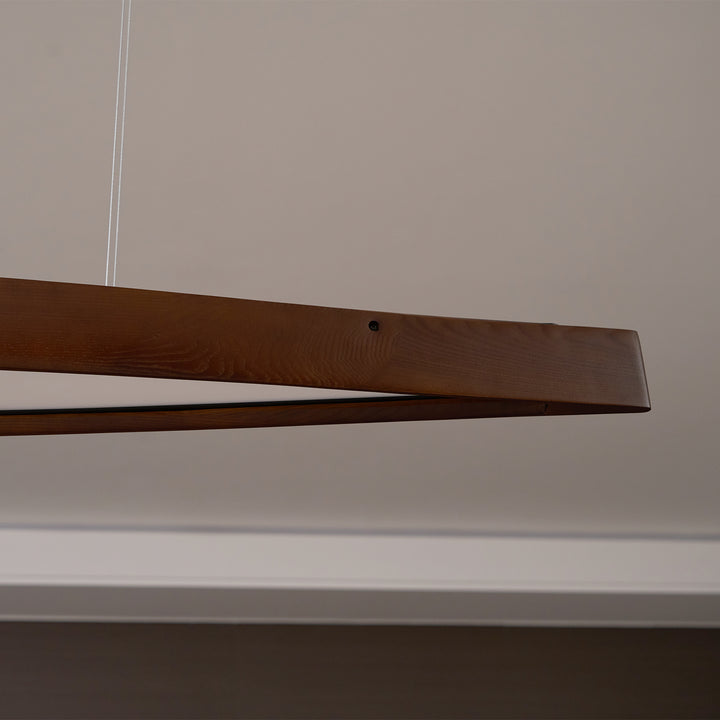 Horizon Linear Wood Pendant Lamp - Vakkerlight