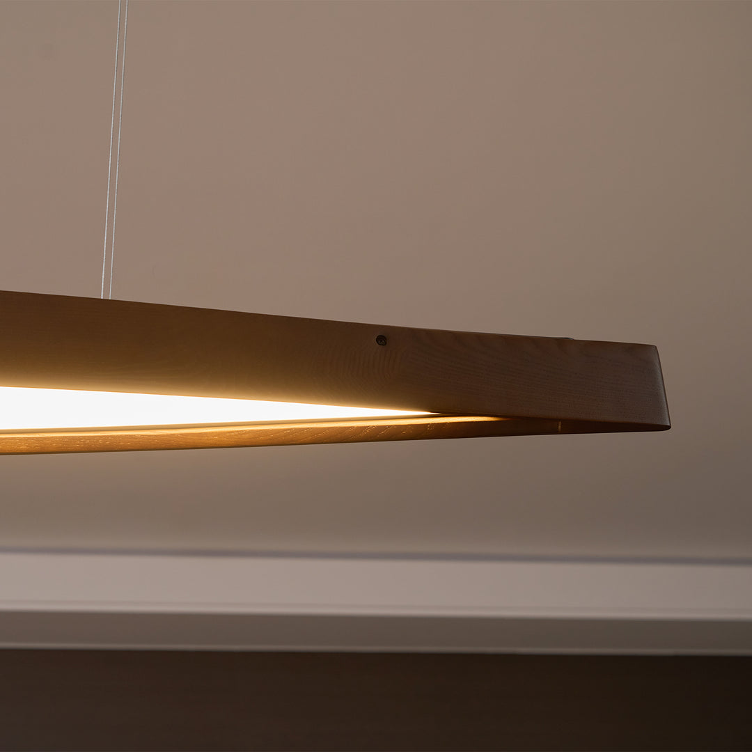 Horizon Linear Wood Pendant Lamp - Vakkerlight