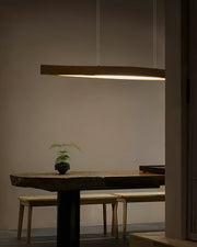 Horizon Linear Wood Pendant Lamp