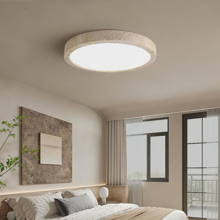 Horizon Travertine Ceiling Light - Vakkerlight