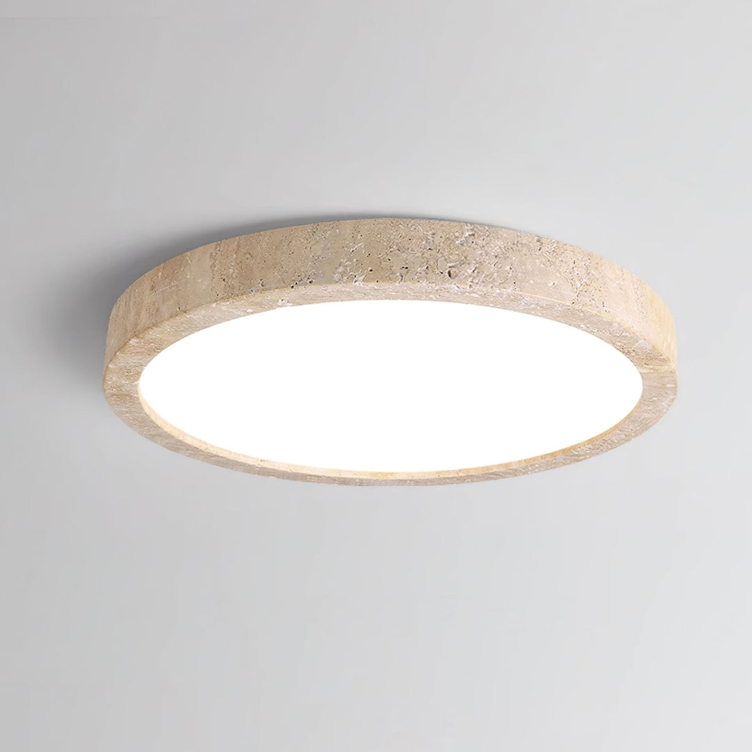 Horizon Travertine Ceiling Light - Vakkerlight