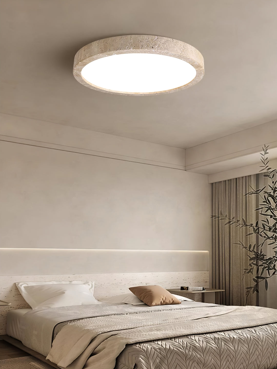 Horizon Travertine Ceiling Light - Vakkerlight