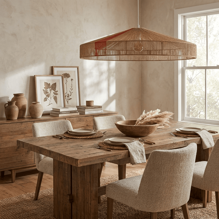 Horizon Woven Rope Pendant Lamp - Vakkerlight
