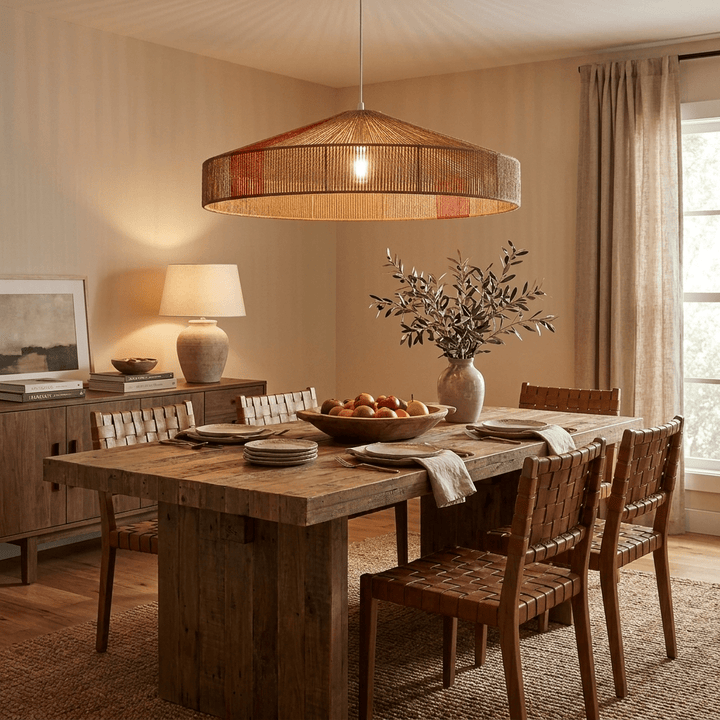Horizon Woven Rope Pendant Lamp - Vakkerlight