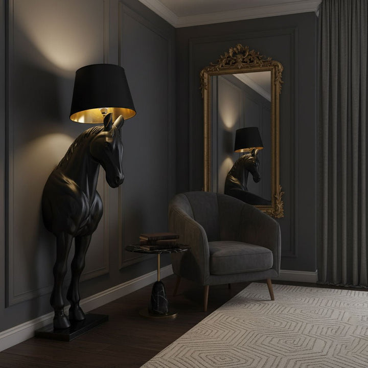 Horse Statue Floor Lamp - Vakkerlight