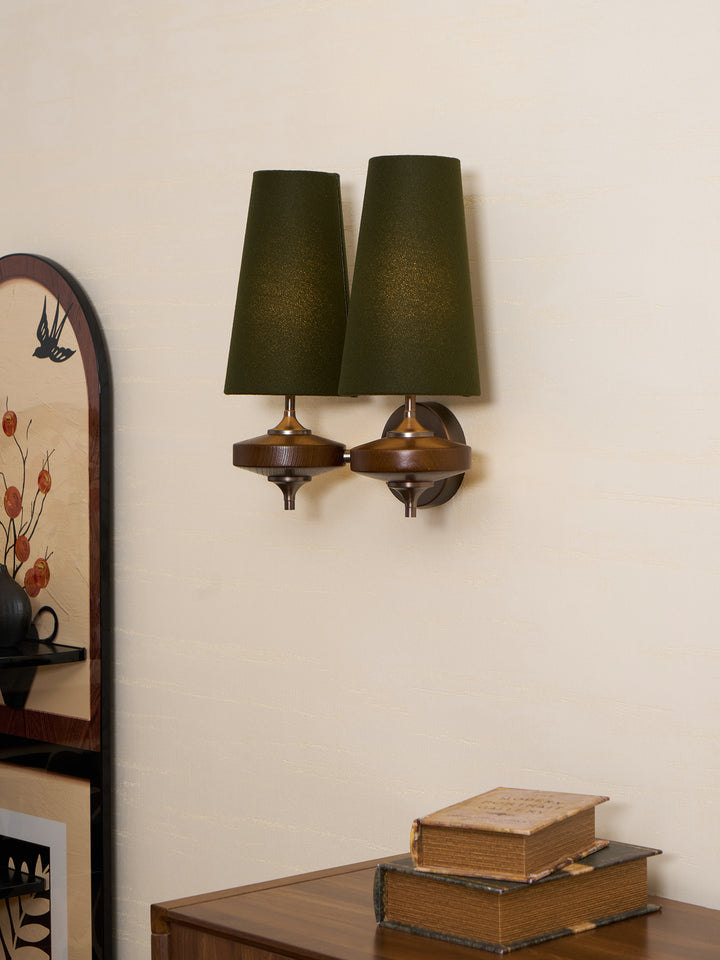 Orlan Twin Shade Wall Sconce - Vakkerlight