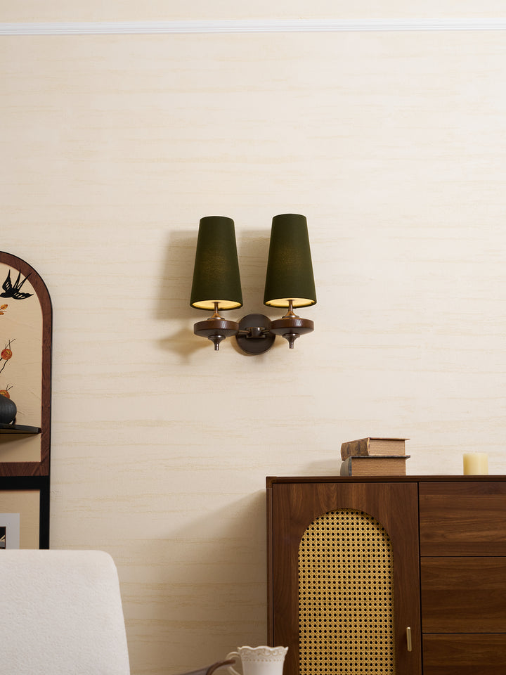 Orlan Twin Shade Wall Sconce - Vakkerlight