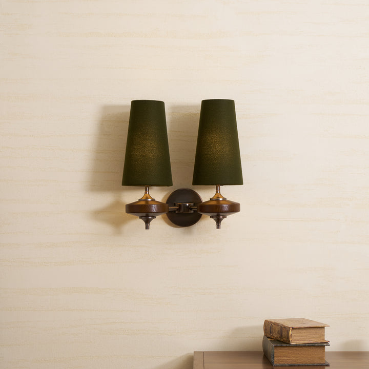 Orlan Twin Shade Wall Sconce - Vakkerlight