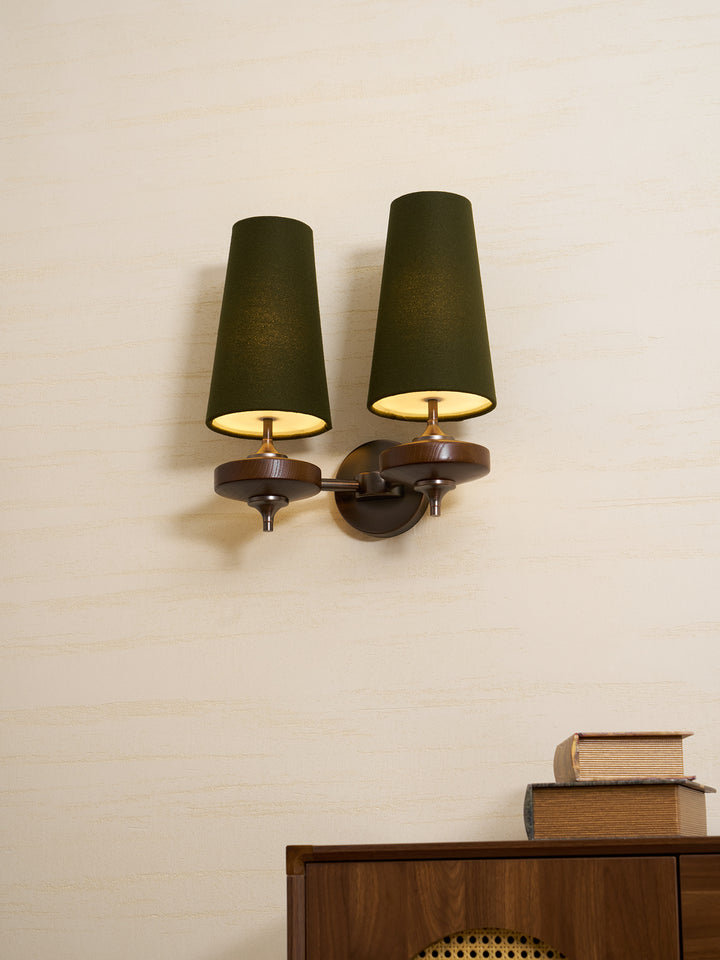 Orlan Twin Shade Wall Sconce - Vakkerlight