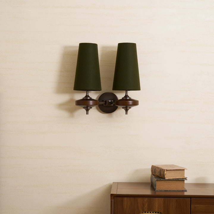 Orlan Twin Shade Wall Sconce - Vakkerlight