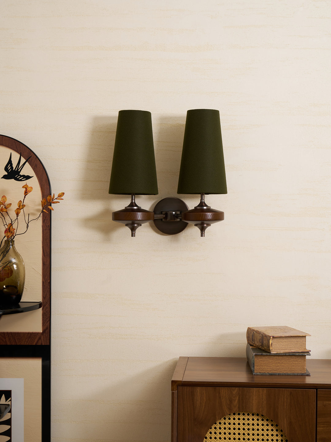 Orlan Twin Shade Wall Sconce - Vakkerlight
