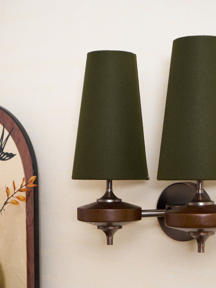 Orlan Twin Shade Wall Sconce - Vakkerlight