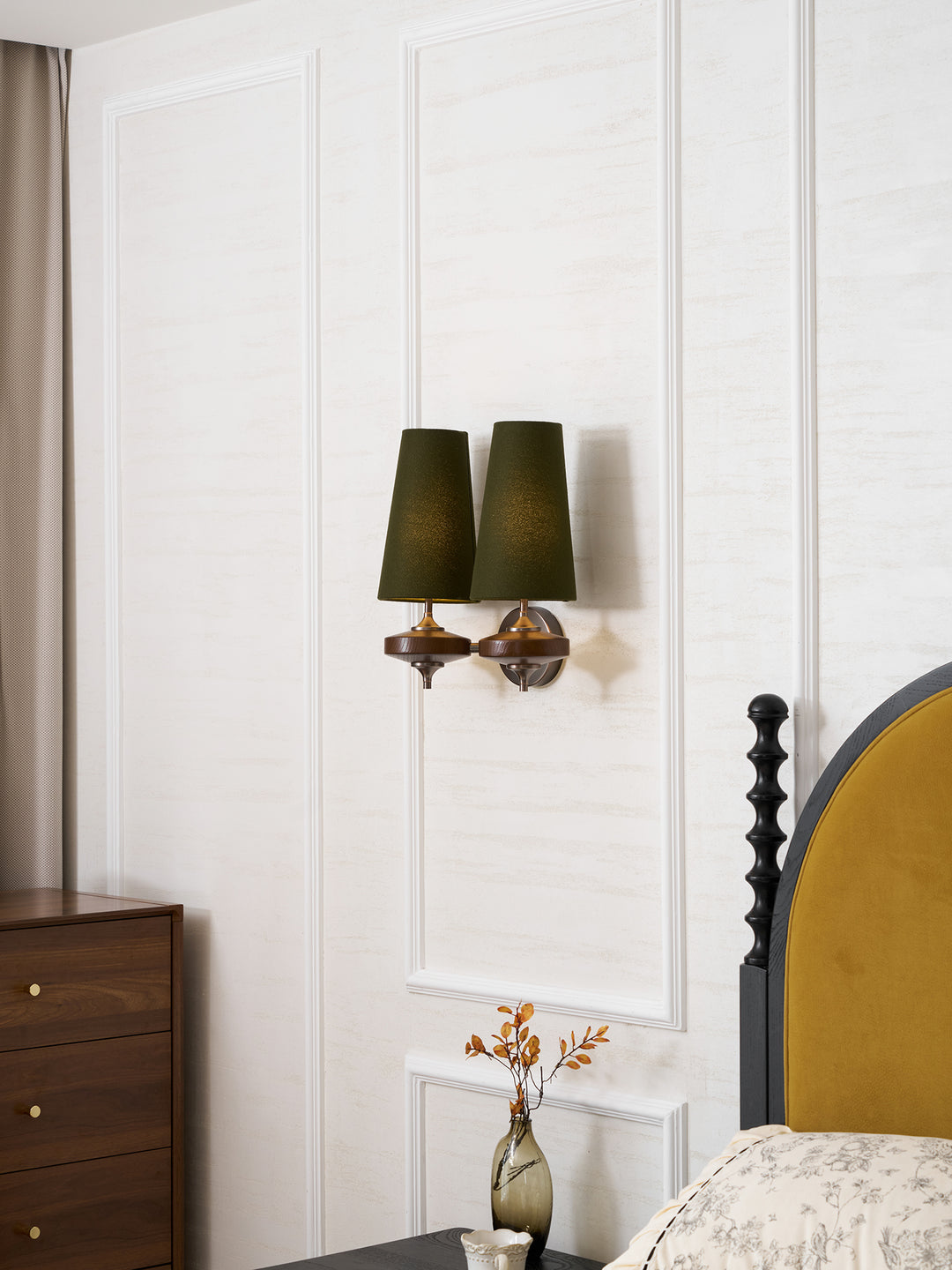 Orlan Twin Shade Wall Sconce - Vakkerlight